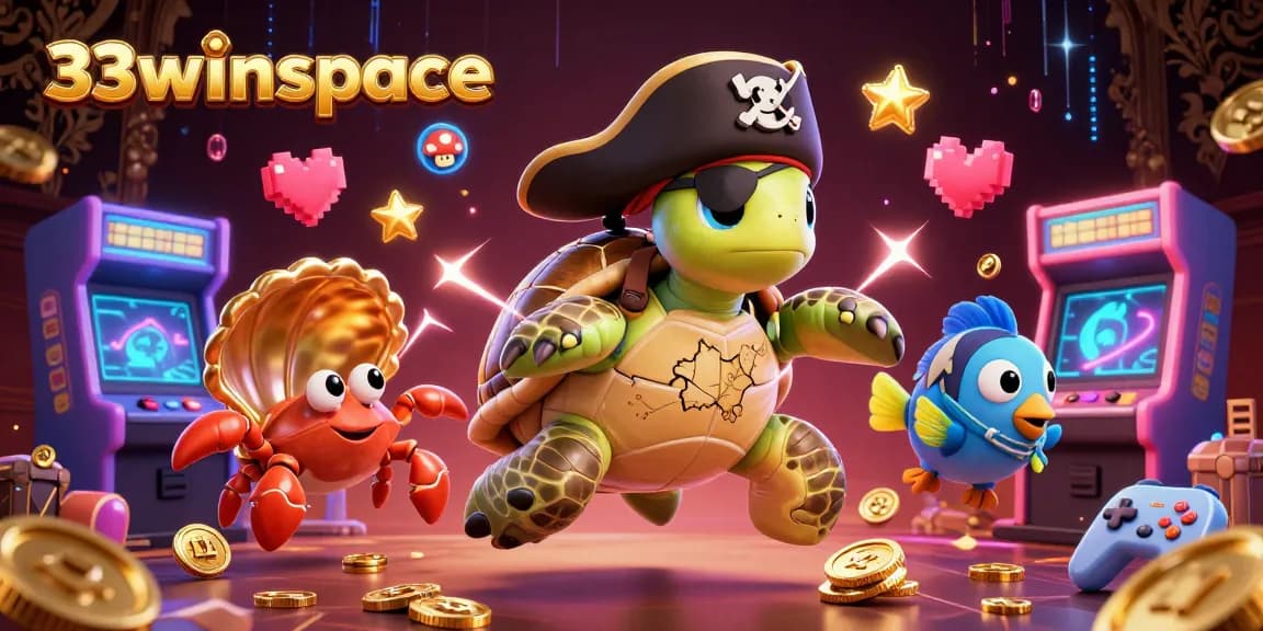 Join the exciting world of 33winspace with a rich 3D casino adventure featuring vibrant characters and games!