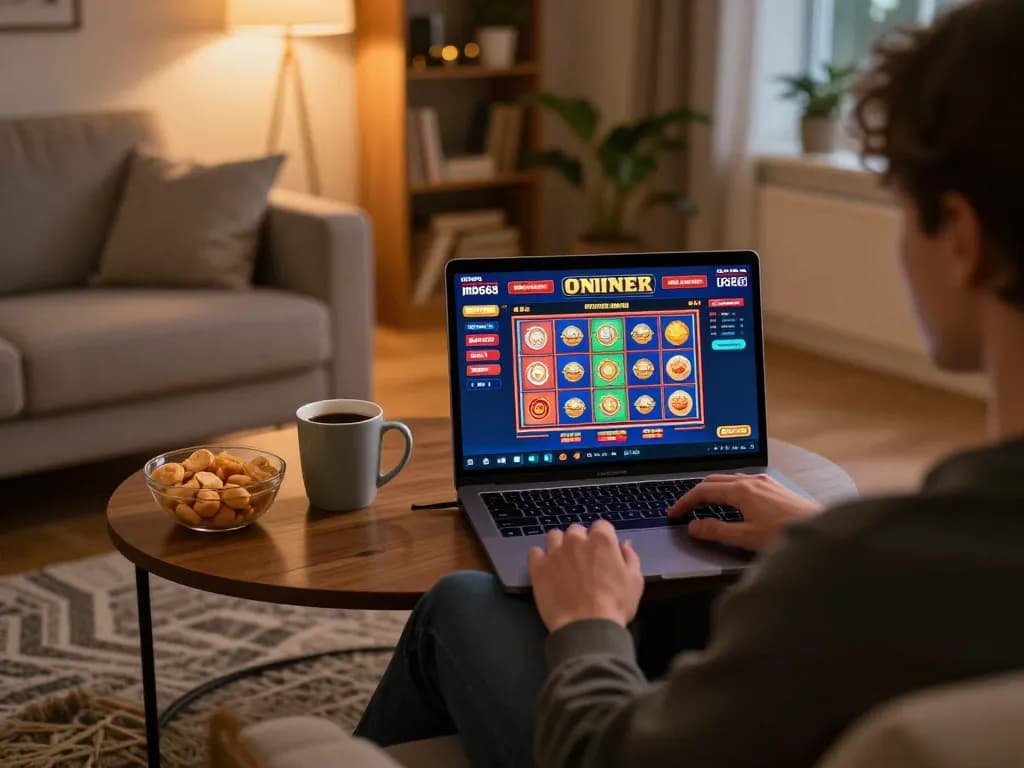 Experience the excitement of online gaming with mb668 while enjoying a cozy environment.