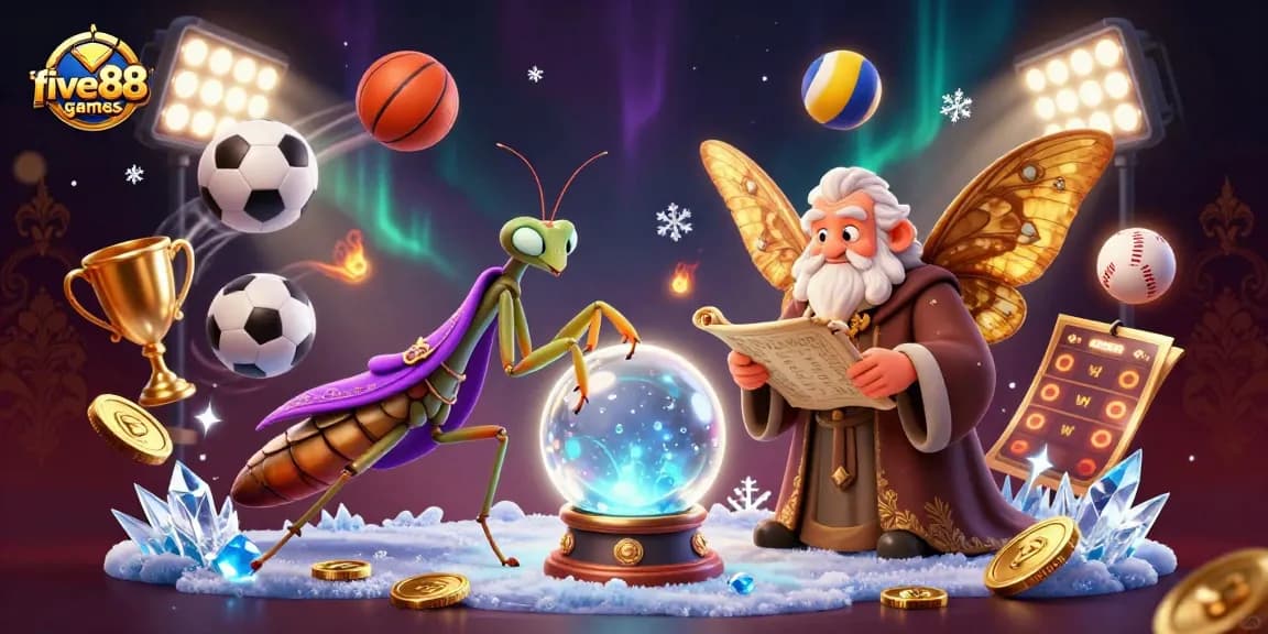 Engage with five88games by placing bets with sports balls and dynamic gaming elements.