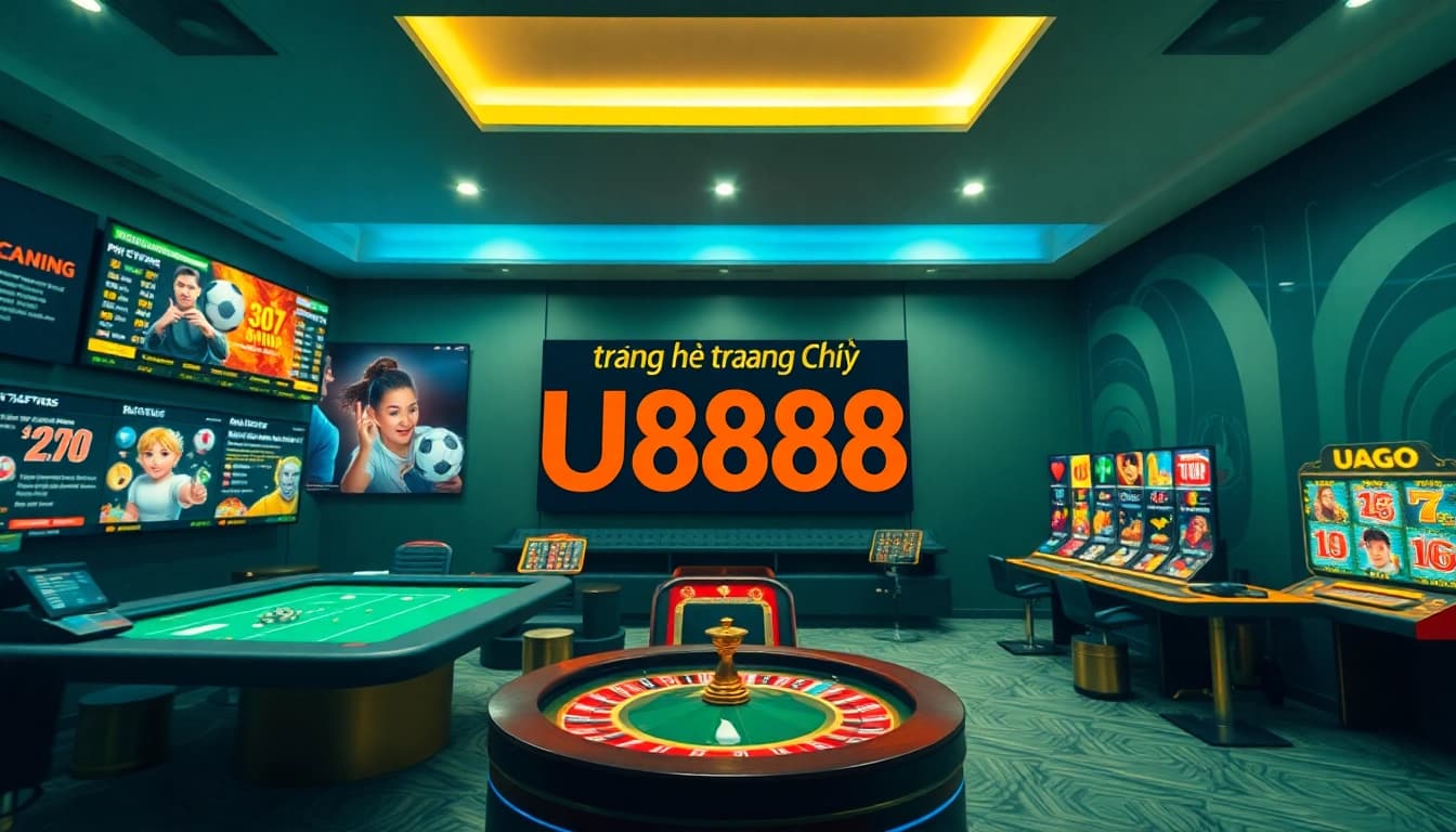 Experience the exciting and secure trang chủ U888 online betting interface featuring diverse games and promotions.