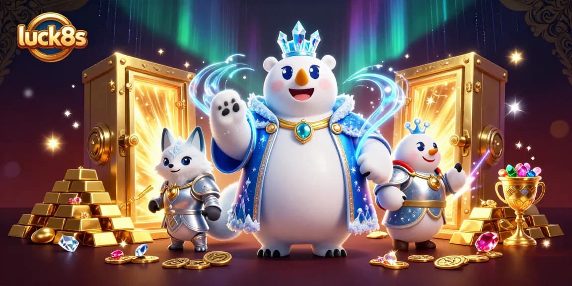 Experience the thrill with luck8s in an opulent casino adventure filled with treasures.
