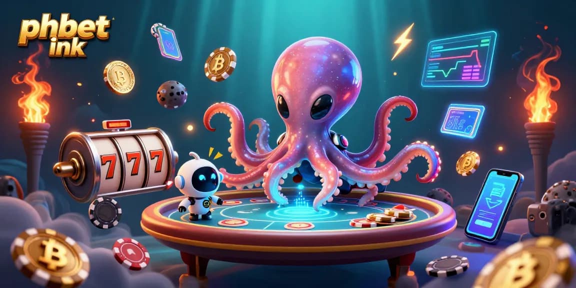 Engage with phbet ink through a vibrant 3D alien-themed casino scene featuring exciting slot options.