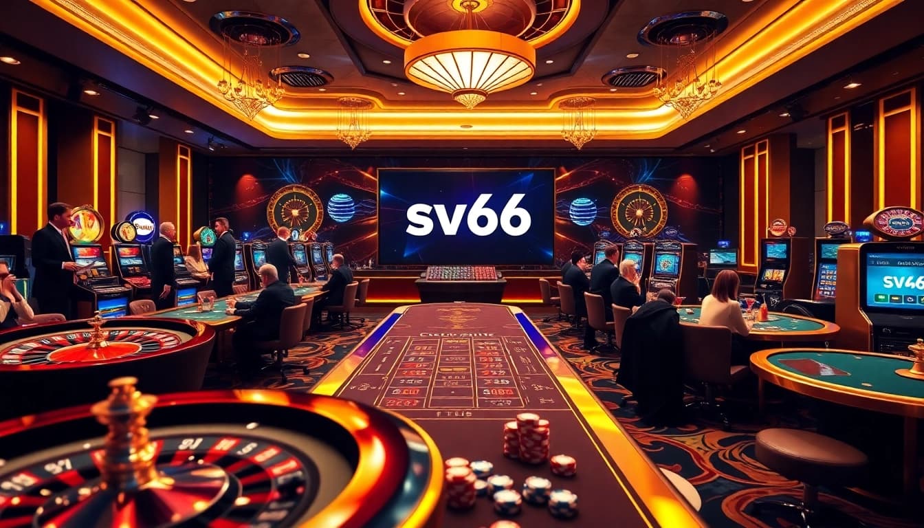 Engage in thrilling gambling action with SV66 đăng nhập at a vibrant online casino.