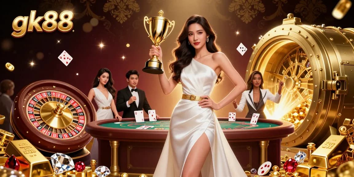 Experience high-stakes excitement at gk88 with roulette, playing cards, and jackpot treasures.