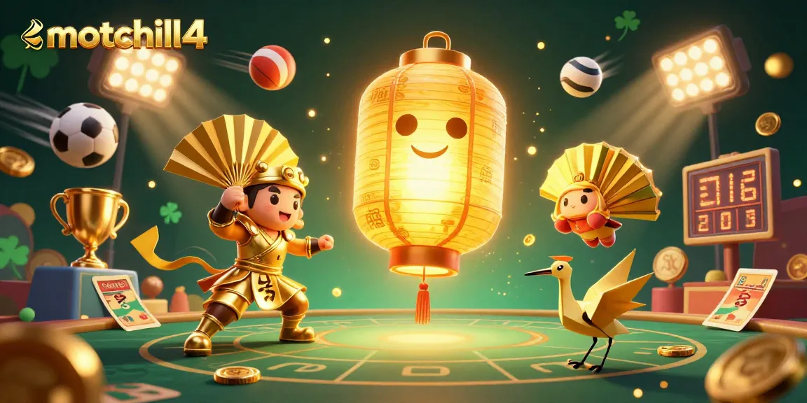Engage in thrilling gaming excitement at motchill4 with dynamic sports elements and vibrant casino visuals.