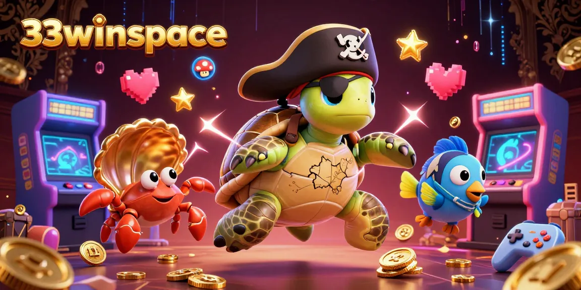 Join the exciting world of 33winspace with a rich 3D casino adventure featuring vibrant characters and games!