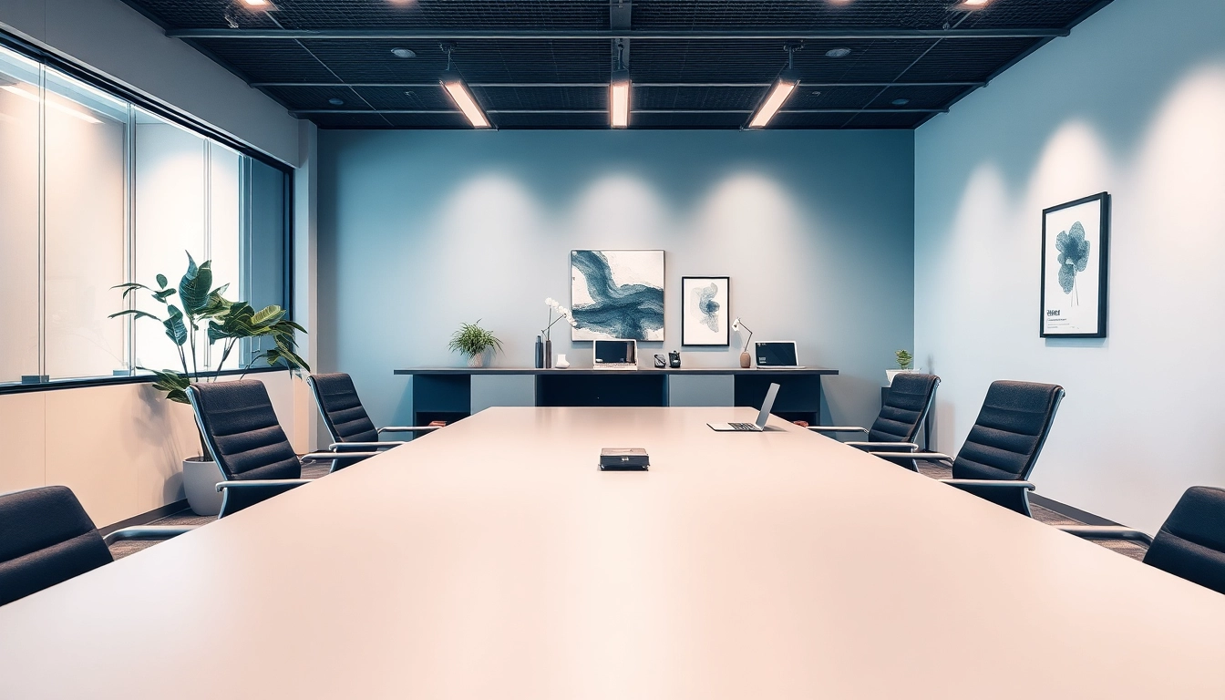 Modernes Büro für Headhunter Hannover mit eleganten Büromöbeln und einladender Atmosphäre