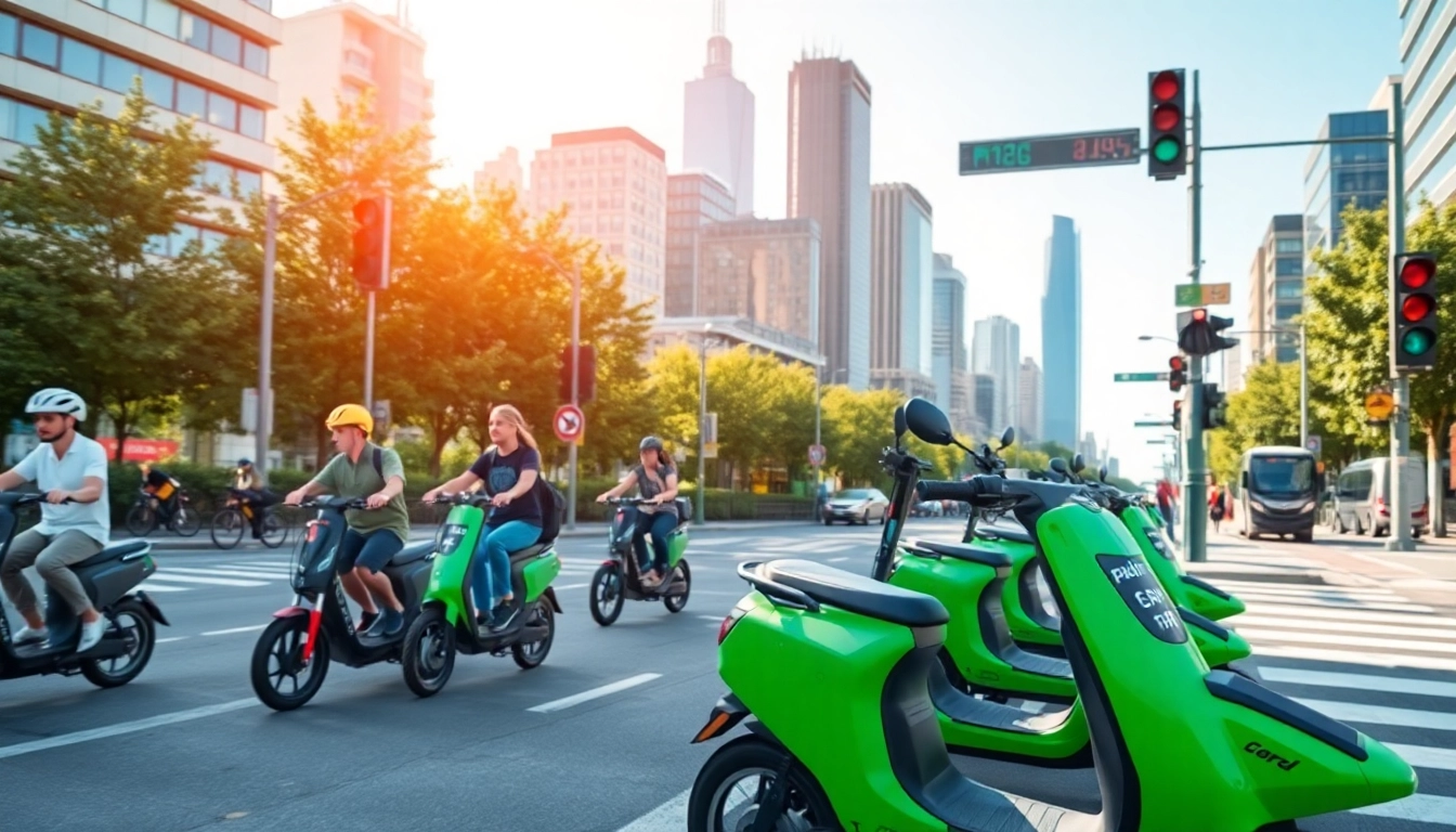 Förderung von Smart Mobility mit innovativen Verkehrslösungen in urbanen Umgebungen.