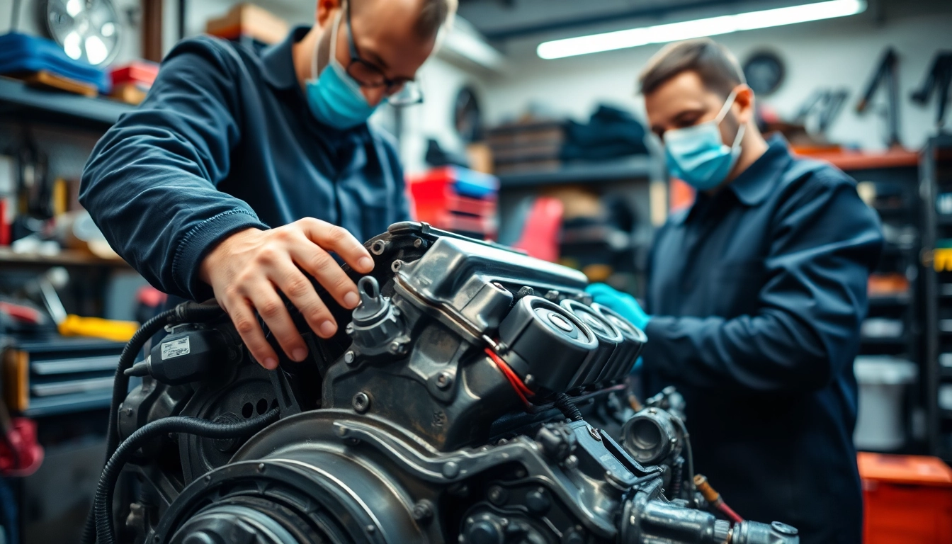 Auto mit Motorschaden verkaufen und Reparatur von Motorschaden mit Fachmann in Werkstatt.