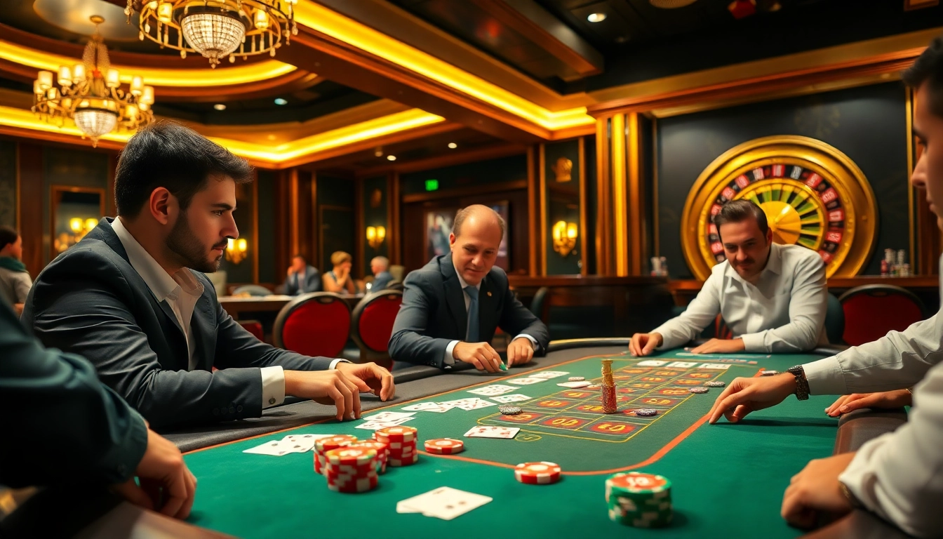Engage in thrilling poker action at the 777g casino, showcasing high-stakes gameplay with vibrant chips and cards.