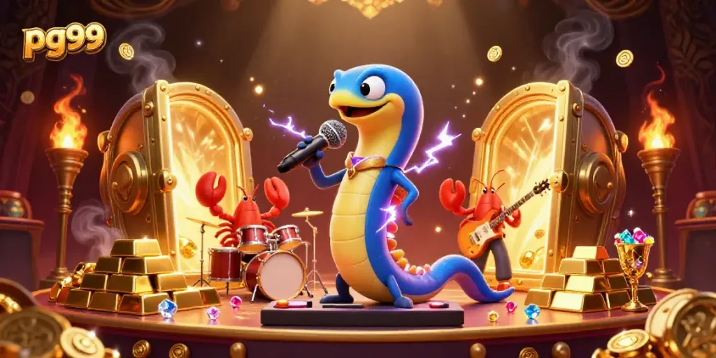 Reveal the excitement of pg99 with vibrant underwater casino performance featuring eccentric sea creatures and dazzling treasures.