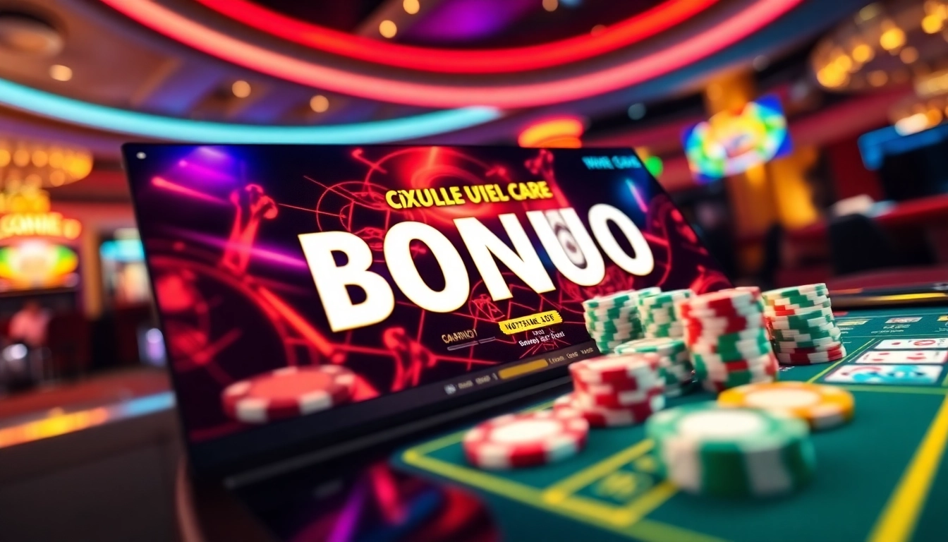 Get an amazing online casino bonus with vibrant bonuses and exciting games showcased.