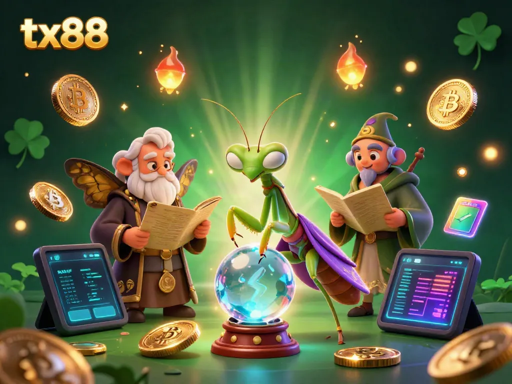 Engage with tx88, where vibrant casino elements and whimsical characters create an exciting gambling atmosphere.