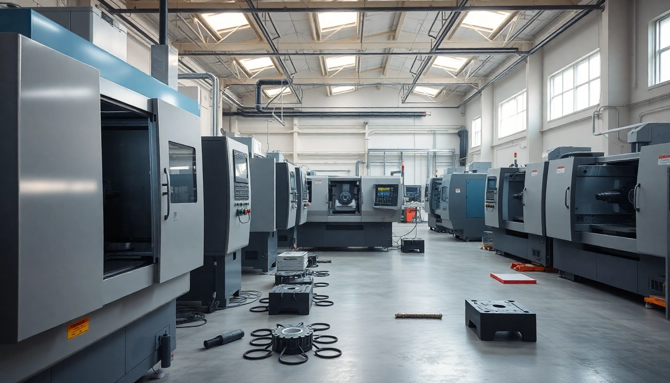 Hochpräzise CNC Drehteile in professioneller Fertigungsumgebung sichtbar.