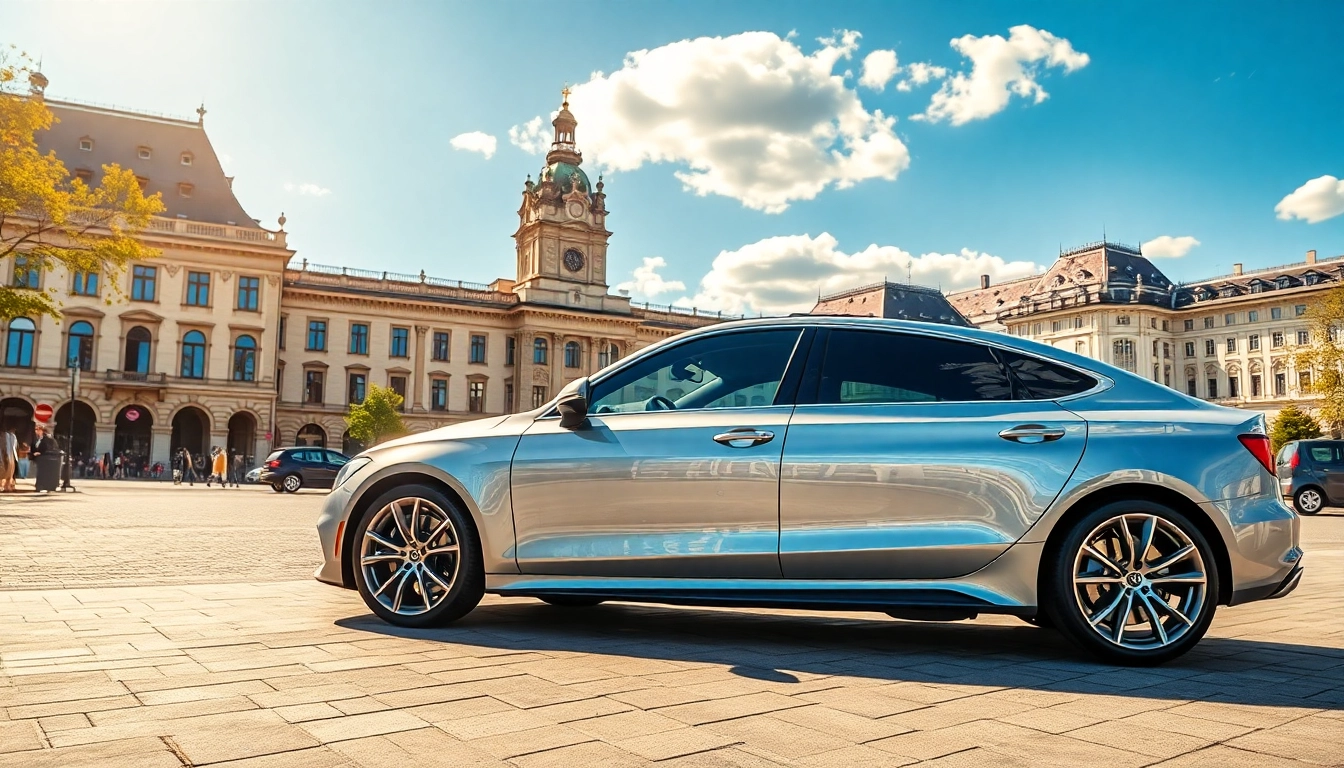Lackschutzfolie München schützt das Auto vor Kratzern und Straßenabnutzung in der malerischen Kulisse Münchens.