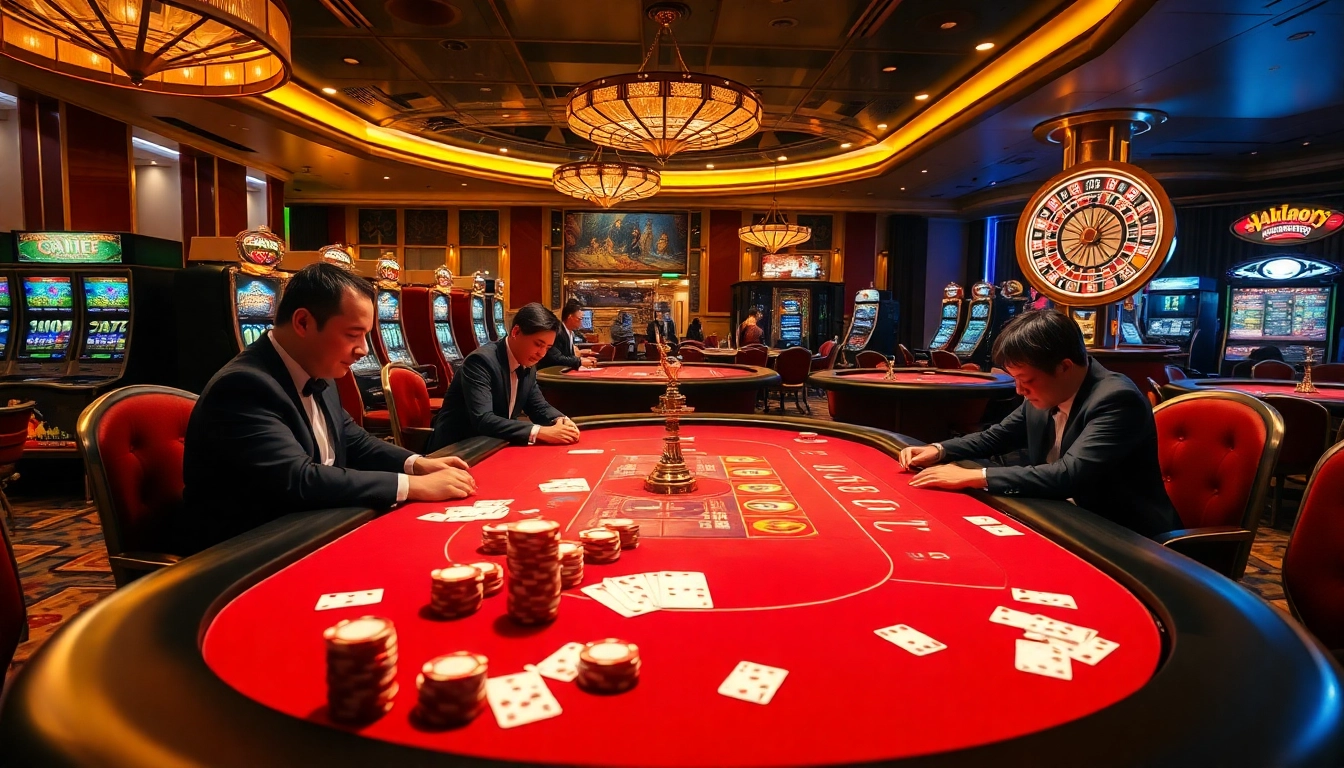 Experience the excitement of gambling at 667bet with a vibrant poker table and high-stakes games.