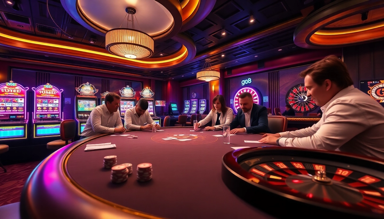 Experience the excitement at go8 with vibrant casino games and thrilling poker action.