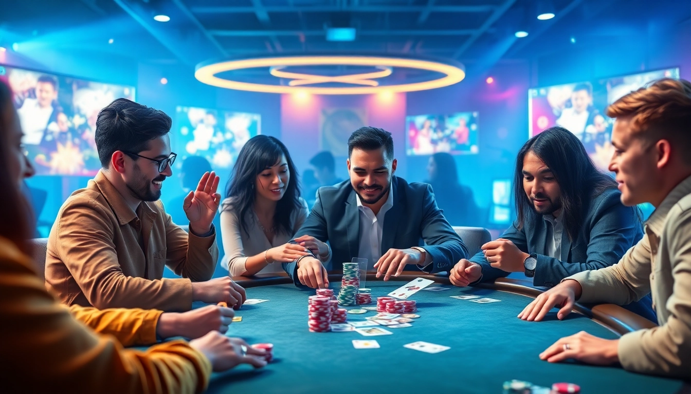 Top game bài đổi thưởng immersive online card gaming experience with 3D interface.