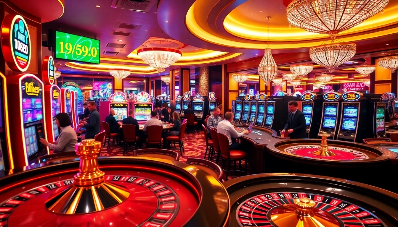 Experience the thrilling excitement of S8 casino with engaging games and vibrant atmosphere.