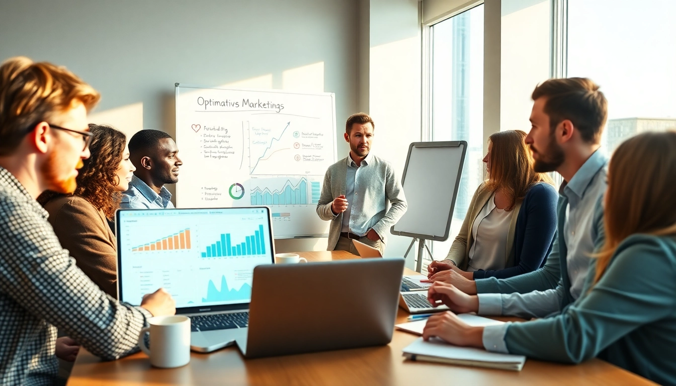 Efficient strategies from an amazon optimierung agentur passionately discussed in a modern office.