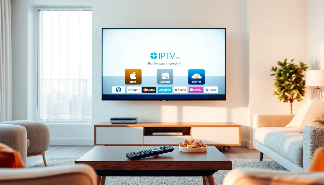 IPTV kaufen and enjoy high-quality streaming in a cozy room setting. related image